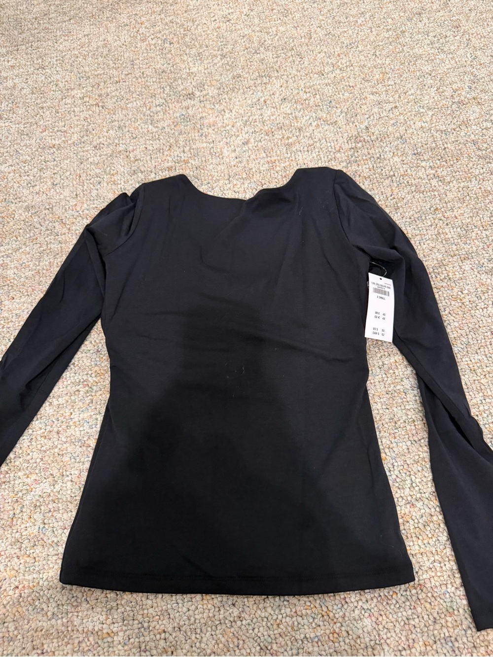 Abercrombie & Fitch Black Long-Sleeve Women's Tee